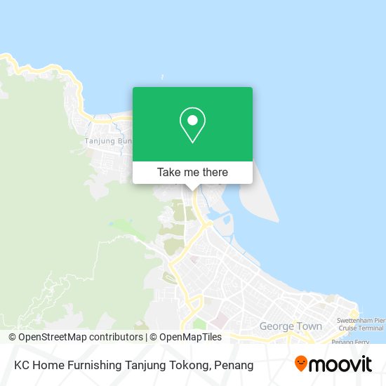 Peta KC Home Furnishing Tanjung Tokong
