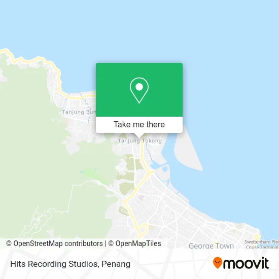 Hits Recording Studios map