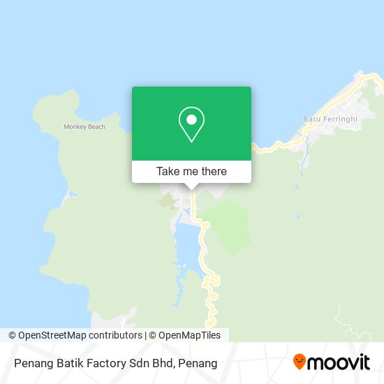 Penang Batik Factory Sdn Bhd map