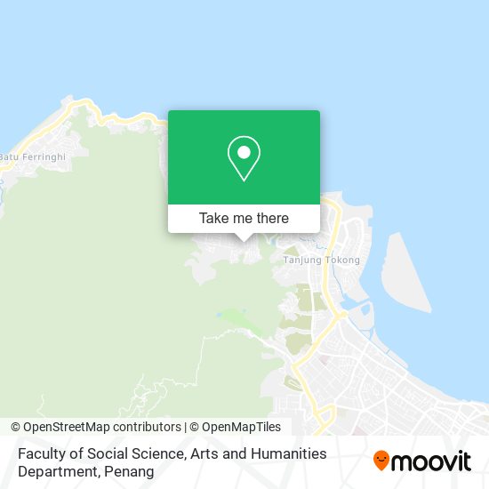 Faculty of Social Science, Arts and Humanities Department map