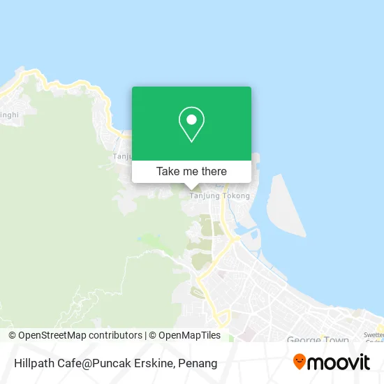 Hillpath Cafe@Puncak Erskine map