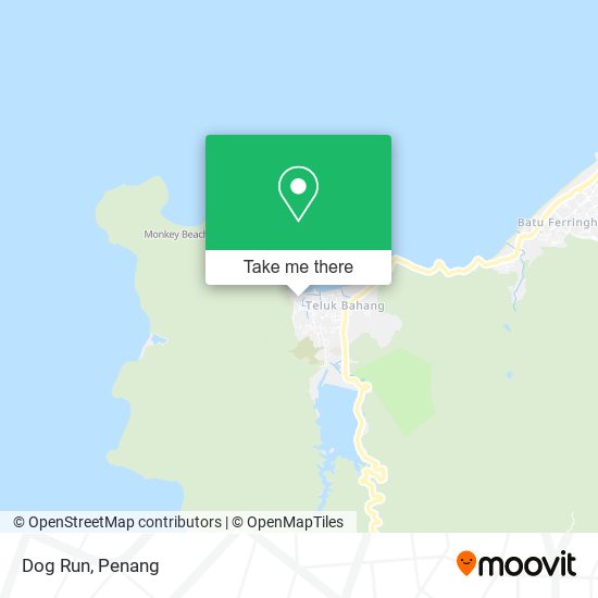 Dog Run map