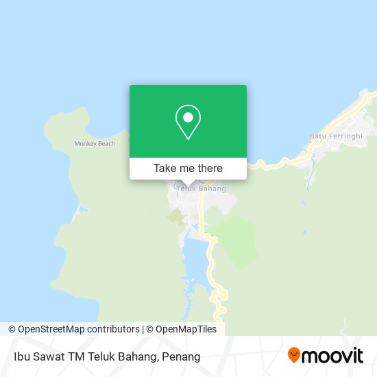 Peta Ibu Sawat TM Teluk Bahang