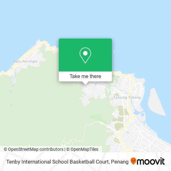 Tenby International School Basketball Court map