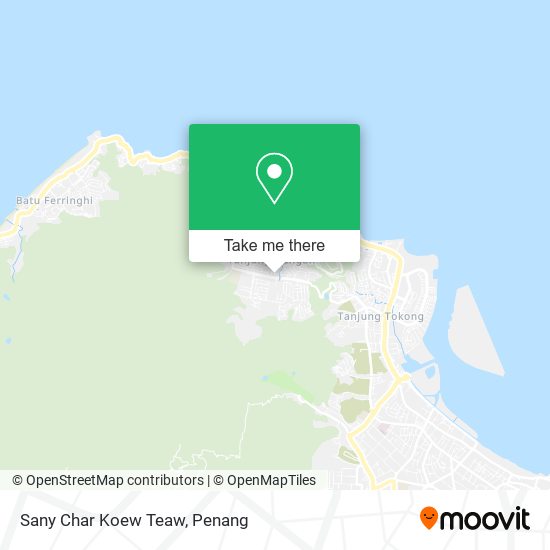 Sany Char Koew Teaw map