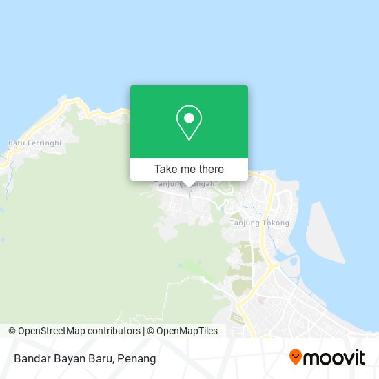 Bandar Bayan Baru map