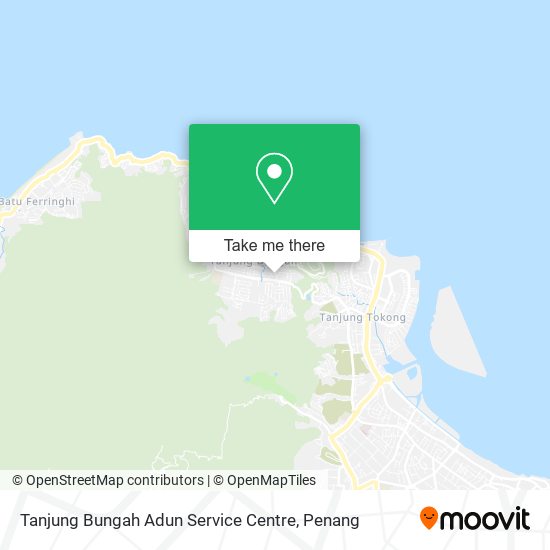 Peta Tanjung Bungah Adun Service Centre