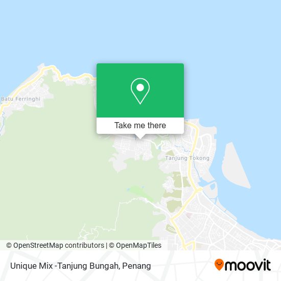 Unique Mix -Tanjung Bungah map