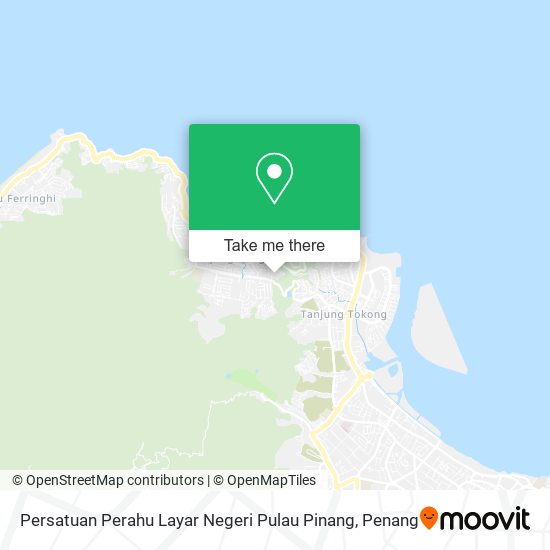 Peta Persatuan Perahu Layar Negeri Pulau Pinang