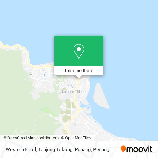 Western Food, Tanjung Tokong, Penang map