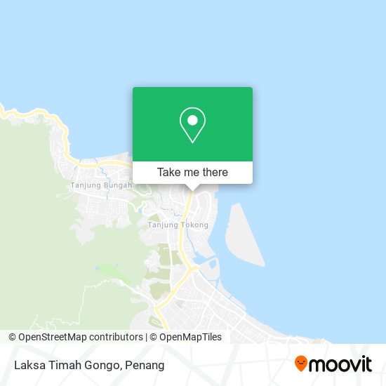 Laksa Timah Gongo map