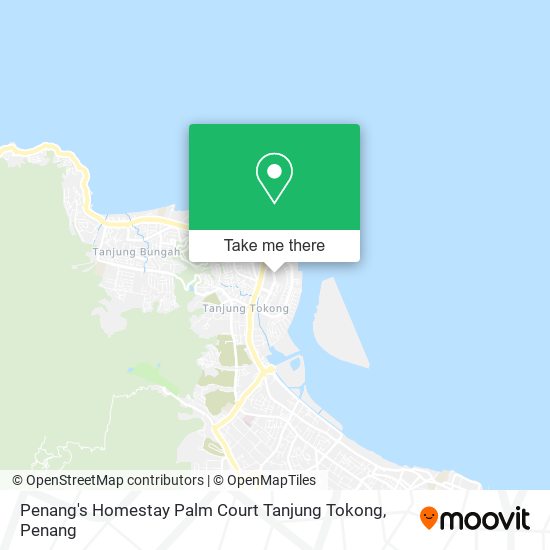 Peta Penang's Homestay Palm Court Tanjung Tokong