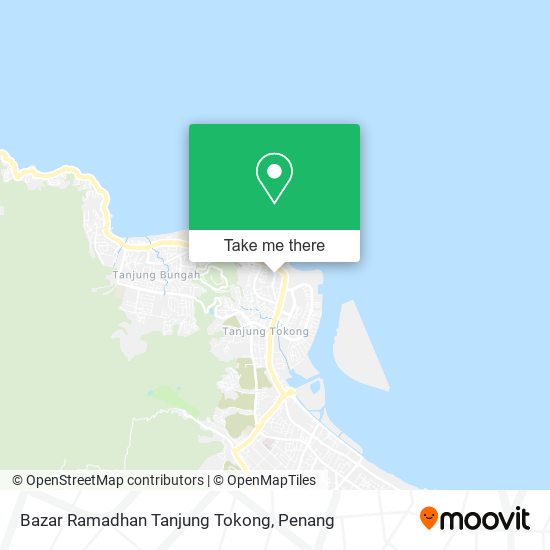 Peta Bazar Ramadhan Tanjung Tokong