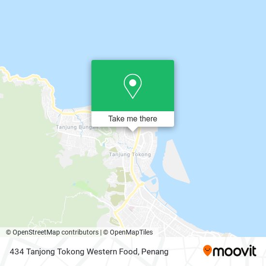 Peta 434 Tanjong Tokong Western Food