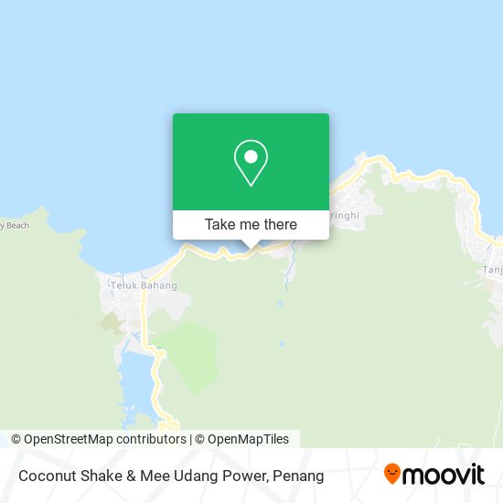 Peta Coconut Shake & Mee Udang Power