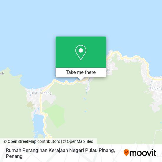Peta Rumah Peranginan Kerajaan Negeri Pulau Pinang