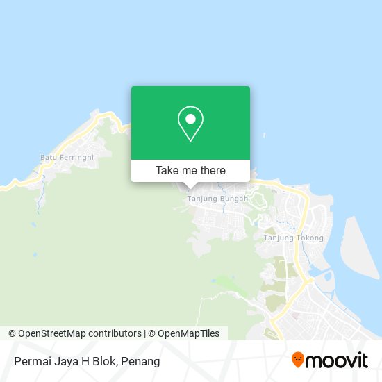 Permai Jaya H Blok map