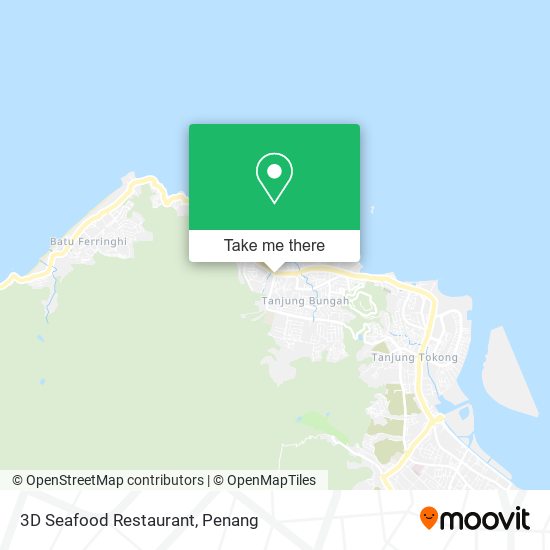 3D Seafood Restaurant map