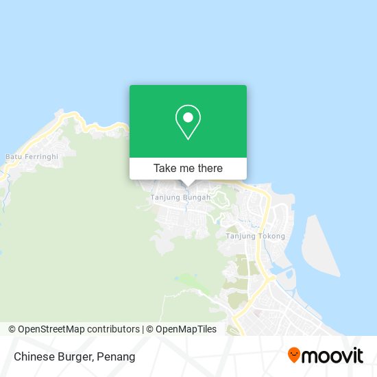 Chinese Burger map