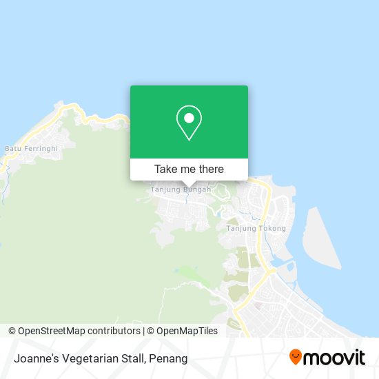 Joanne's Vegetarian Stall map