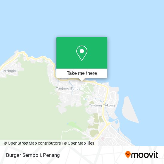 Burger Sempoii map