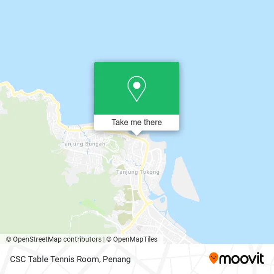 CSC Table Tennis Room map