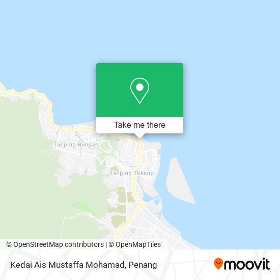 Peta Kedai Ais Mustaffa Mohamad