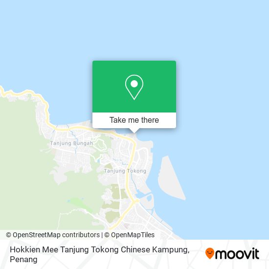 Hokkien Mee Tanjung Tokong Chinese Kampung map