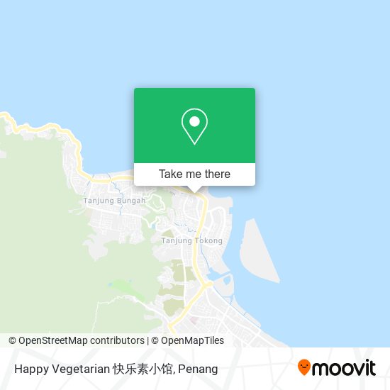 Happy Vegetarian 快乐素小馆 map