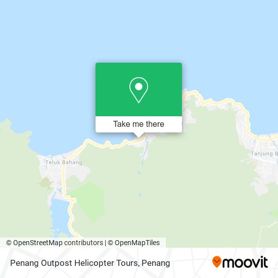 Penang Outpost Helicopter Tours map