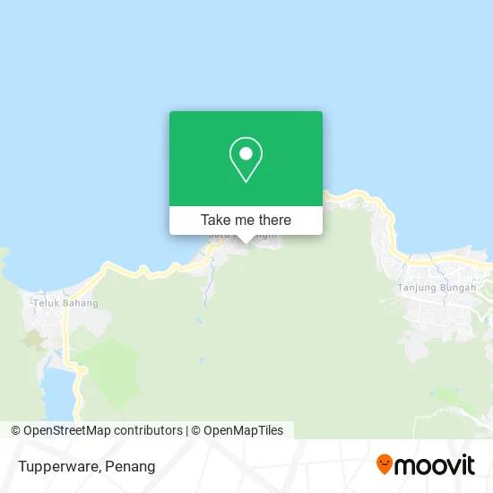Tupperware map