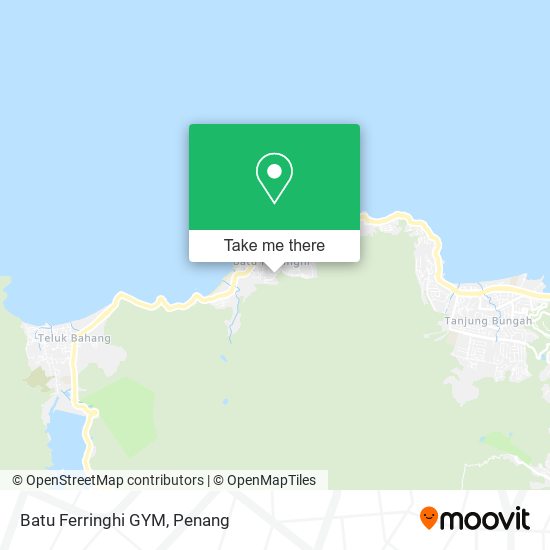 Batu Ferringhi GYM map