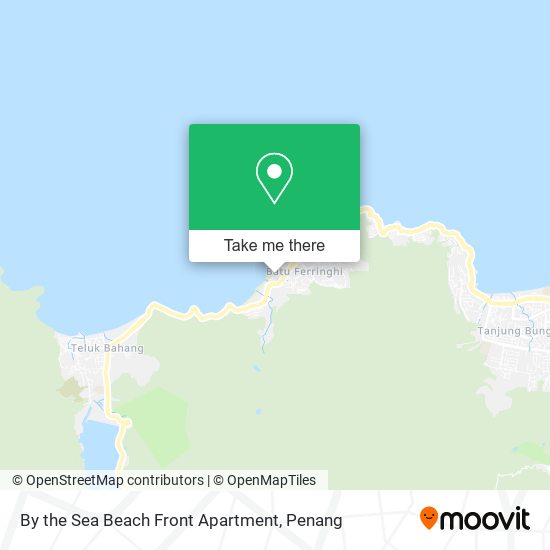 By the Sea Beach Front Apartment map