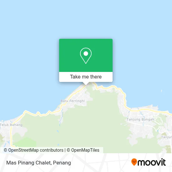 Mas Pinang Chalet map