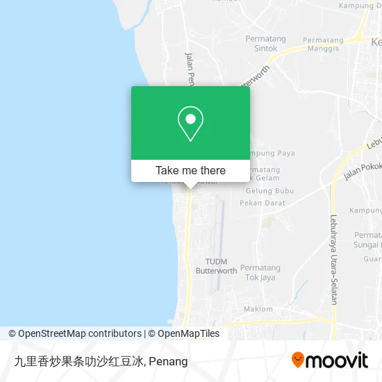 九里香炒果条叻沙红豆冰 map
