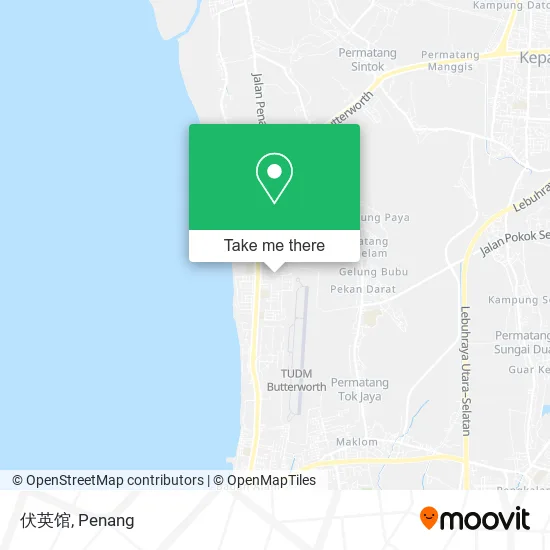 伏英馆 map