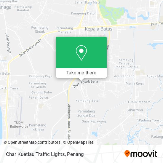 Char Kuetiau Traffic Lights map