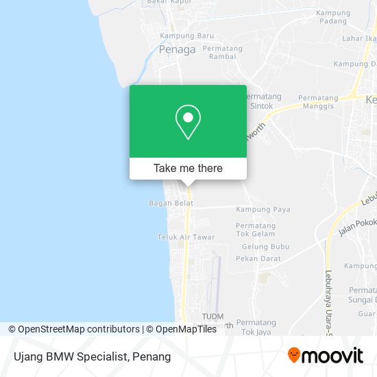 Ujang BMW Specialist map