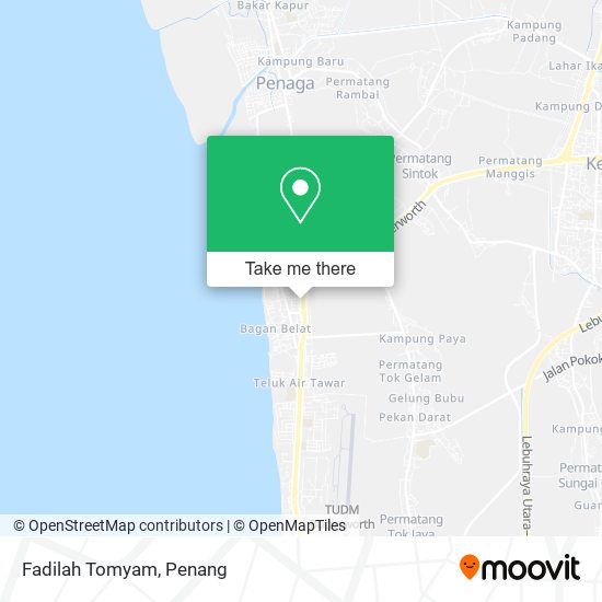 Fadilah Tomyam map