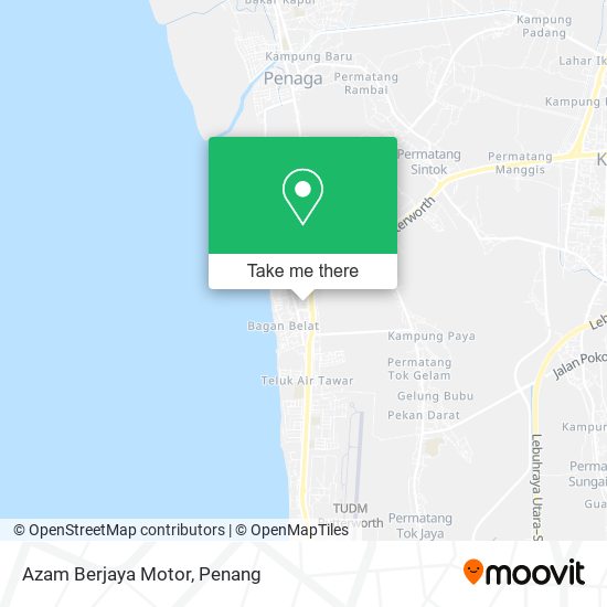 Peta Azam Berjaya Motor