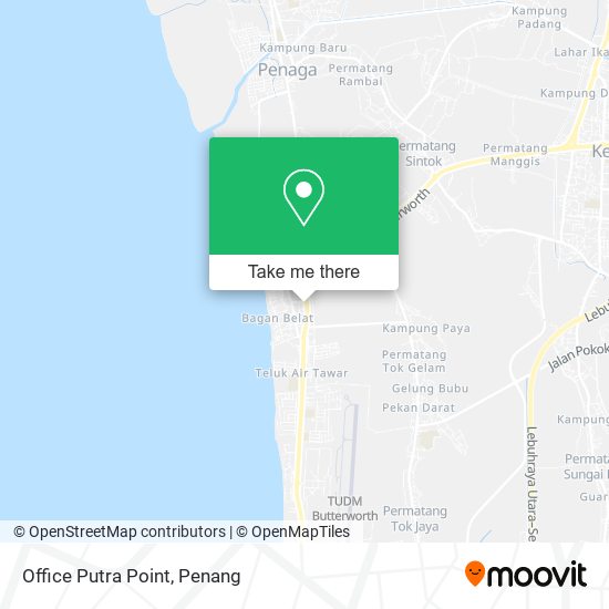 Office Putra Point map