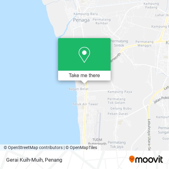 Gerai Kuih-Muih map