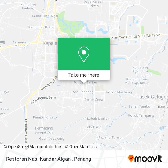 Restoran Nasi Kandar Algani map