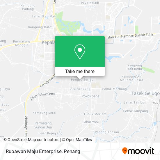 Rupawan Maju Enterprise map