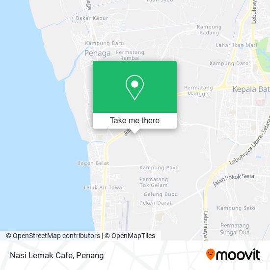 Nasi Lemak Cafe map