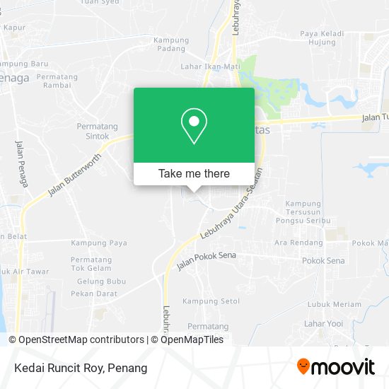 Kedai Runcit Roy map