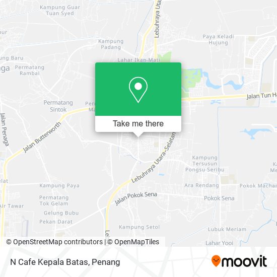 Peta N Cafe Kepala Batas