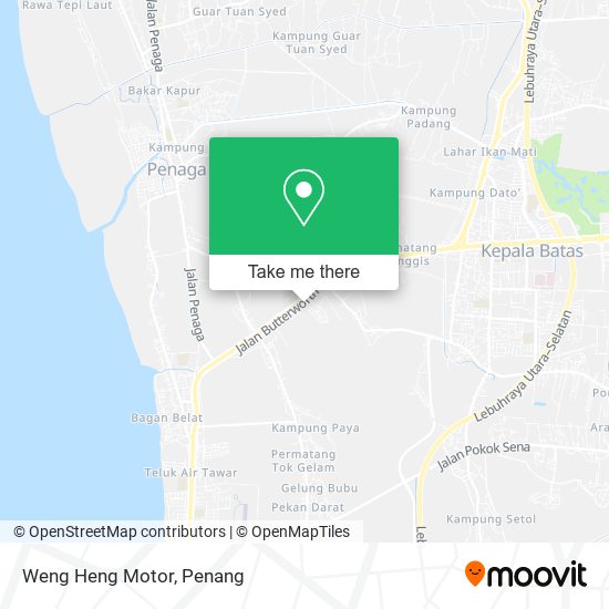 Peta Weng Heng Motor