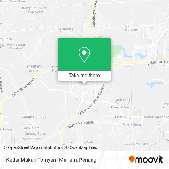 Kedai Makan Tomyam Mariam map