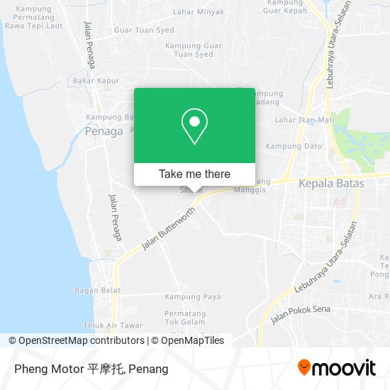 Peta Pheng Motor 平摩托